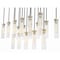 Z-Lite Beau Linear Chandelier, 17-Light, 18 In.W x 42 In.L x 12.75 In.H, Brushed Nickel/Clear 740P-17L-BN - alternate 6